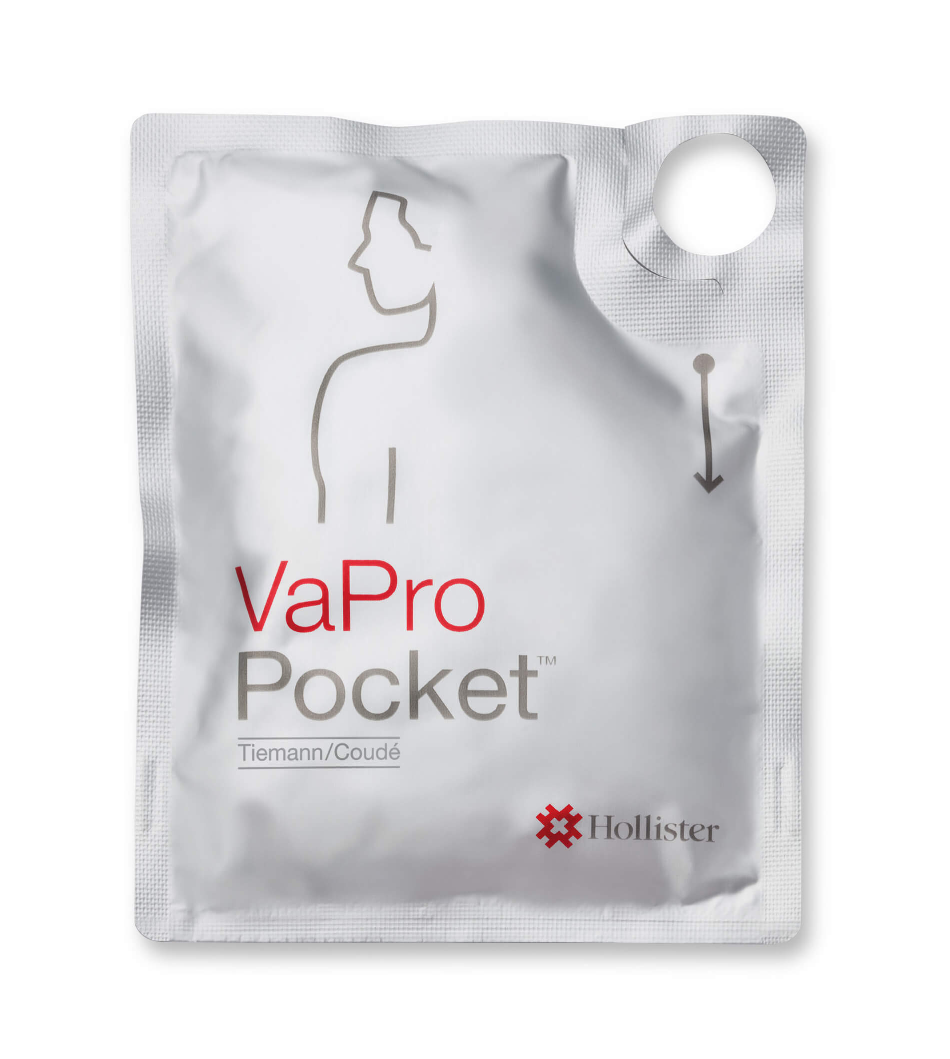 VaPro Pocket™ Coudé 100% No Touch Intermittent Catheter-image